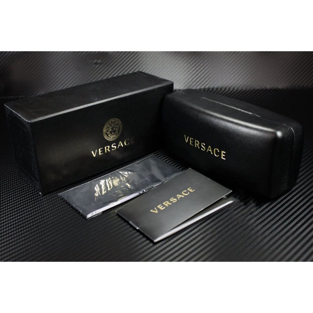 New! Versace Womens Transparent Crystal Eyeglasses - Picture 4 of 5